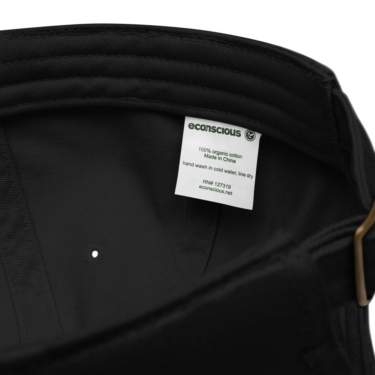 casquette éco-responsable noir batatiz