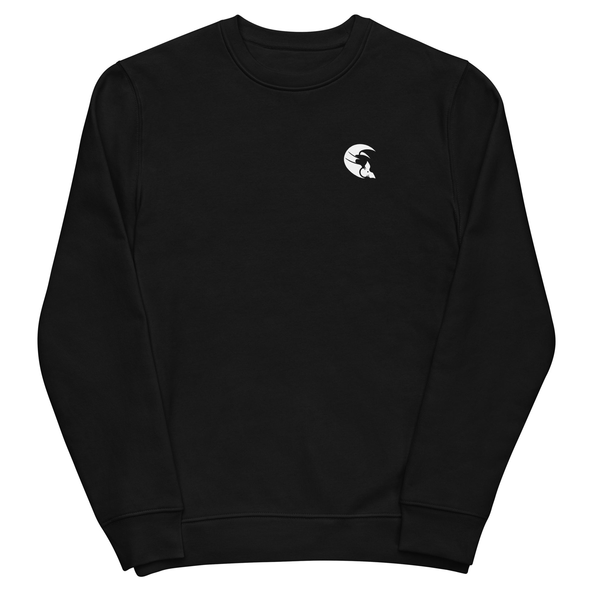 sweatshirt éco-responsable unisexe noir batatiz