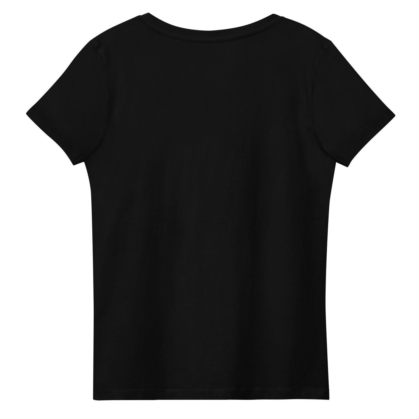 t-shirt noir pour femme en coton bio batatiz